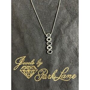 Park Lane EQUINOX Necklace With Genuine Austrian Crystals 16" + 2" Ext J-161